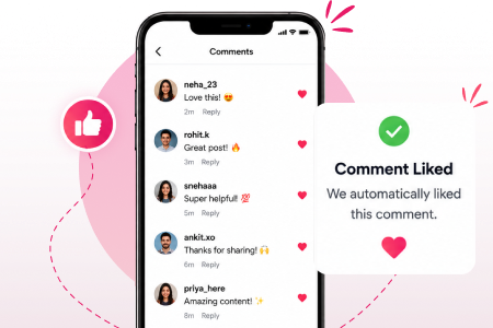 Auto Like Comments